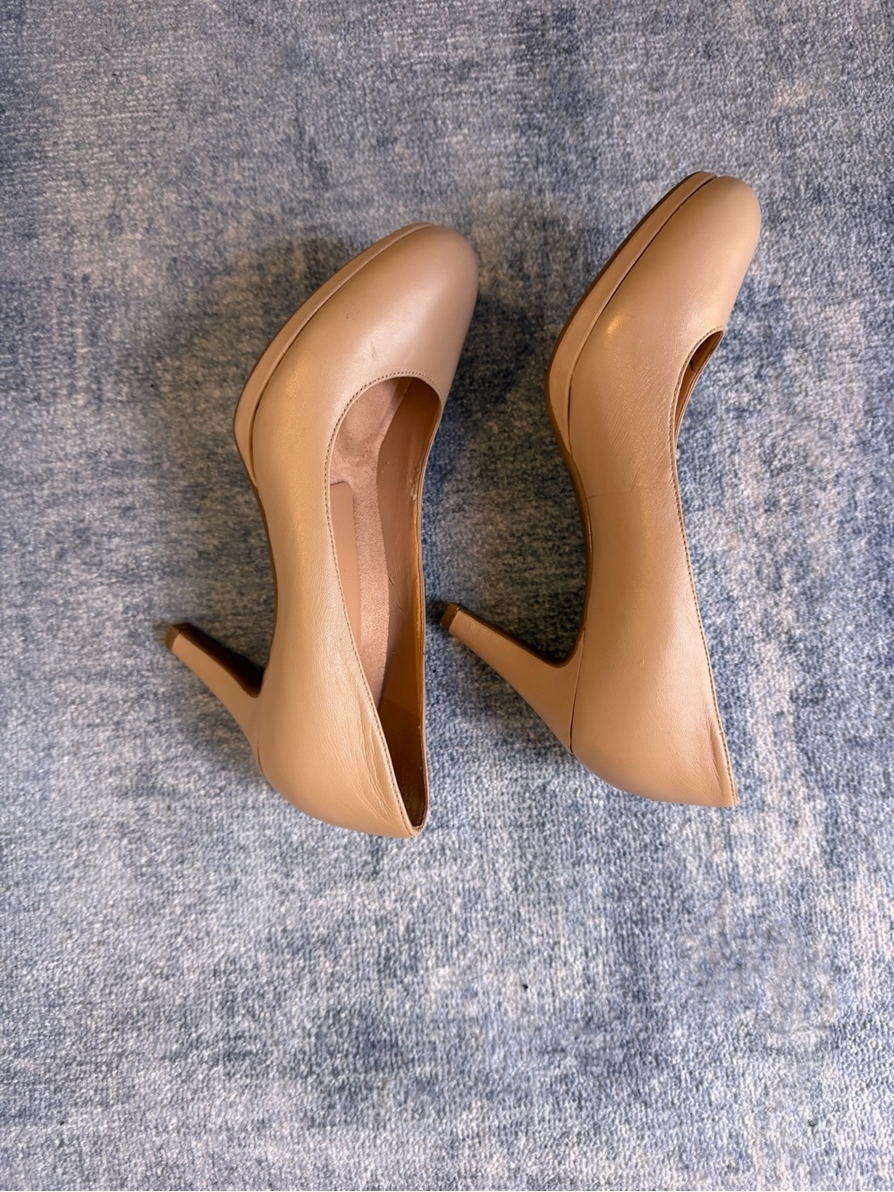 Classic Women's Nude Heel Pumps